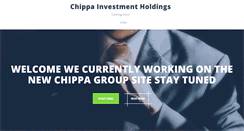 Desktop Screenshot of chippaholdings.co.za